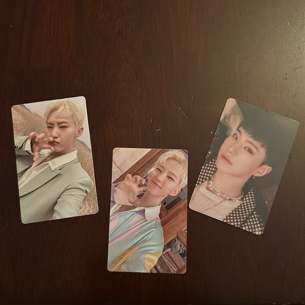 Seventeen Face the Sun Photo cards (Hoshi)